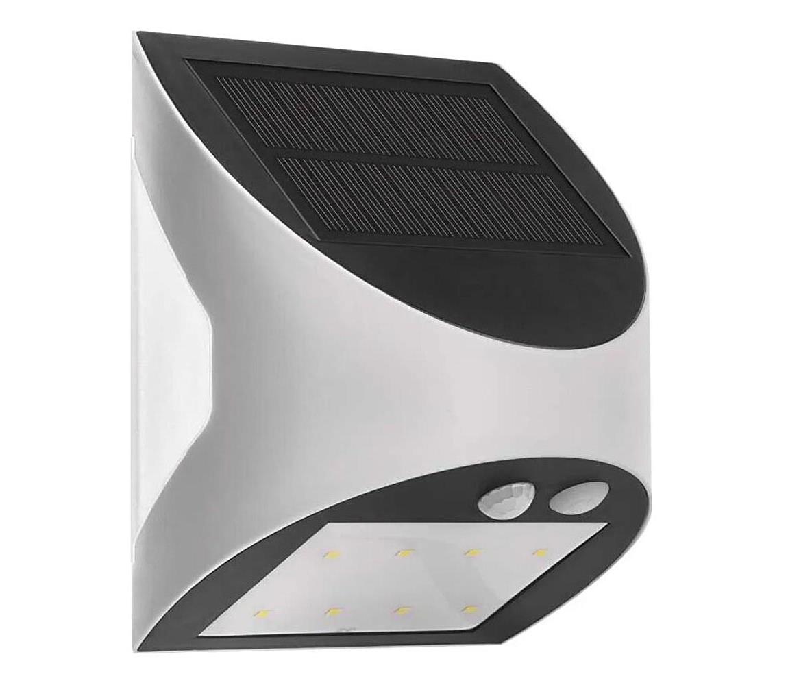 LED Kinkiet solarny z czujnikiem LUMI LED/3,7W IP54 biały