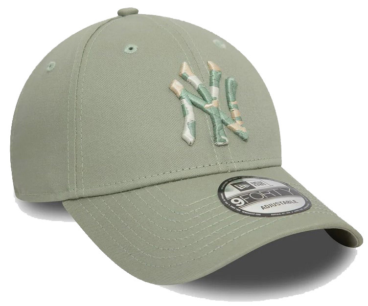 Czapka NEW ERA z daszkiem NY Yankees Camo Infill 9FORTY Cap zielona