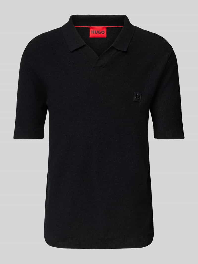 Koszulka polo o kroju regular fit z naszywką z logo model ‘Shiplom’