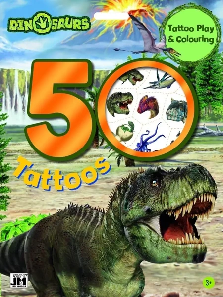 Tatuaże Dino 50szt - Jiri models