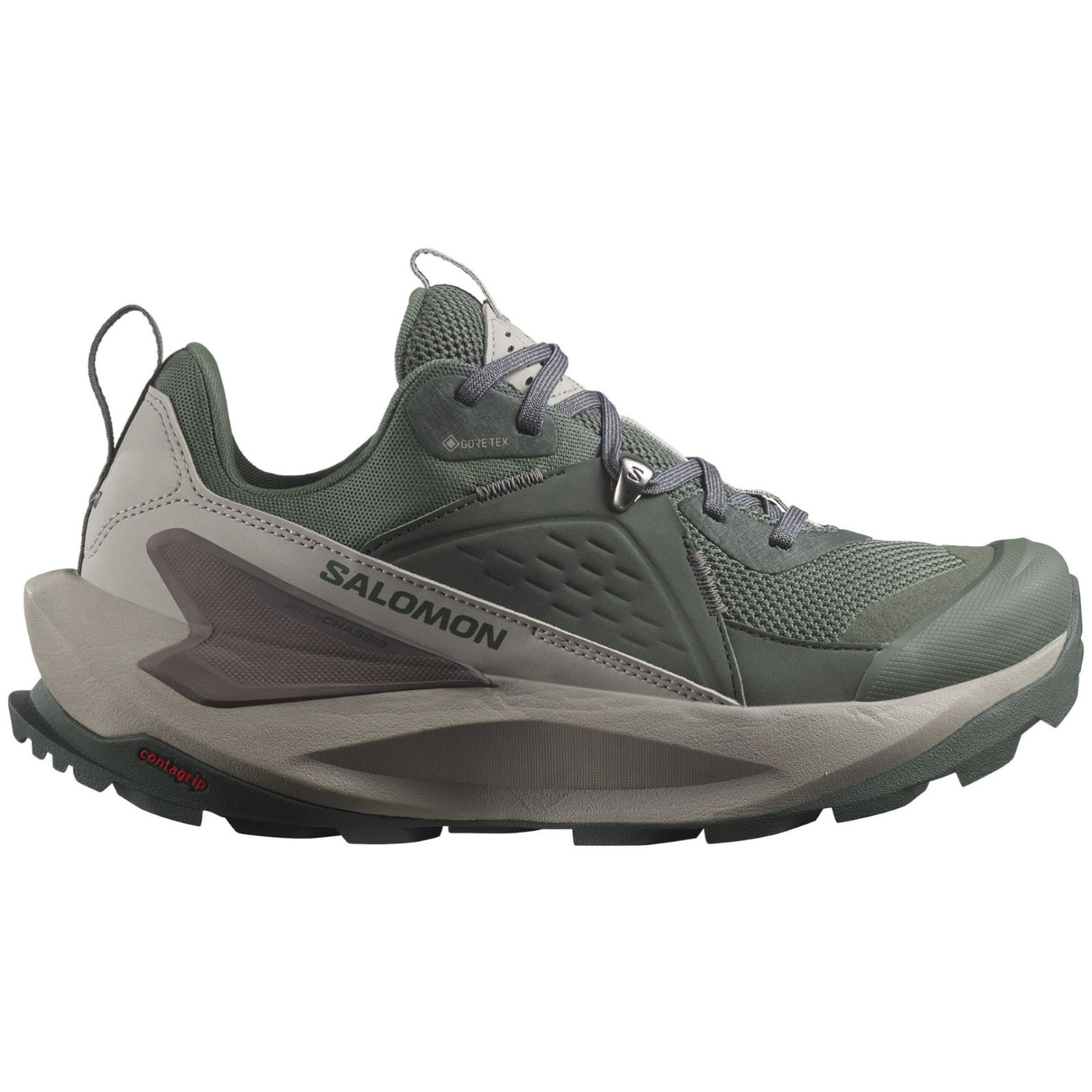 Buty damskie Salomon Elixir Gore-Tex Rozmiar butów (UE): 38 2/3 / Kolor: zielony