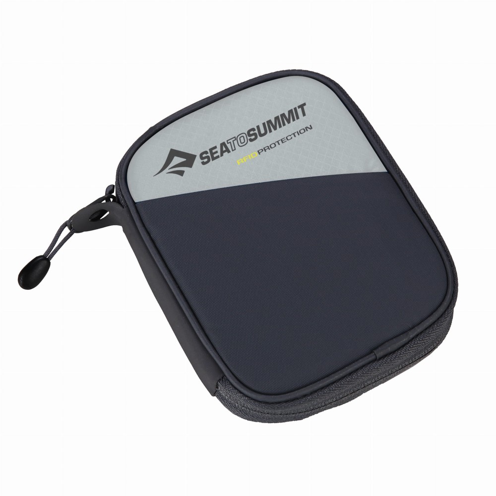 Portfel z ochroną RFID Sea To Summit Travel Wallet RFID High Rise Grey S