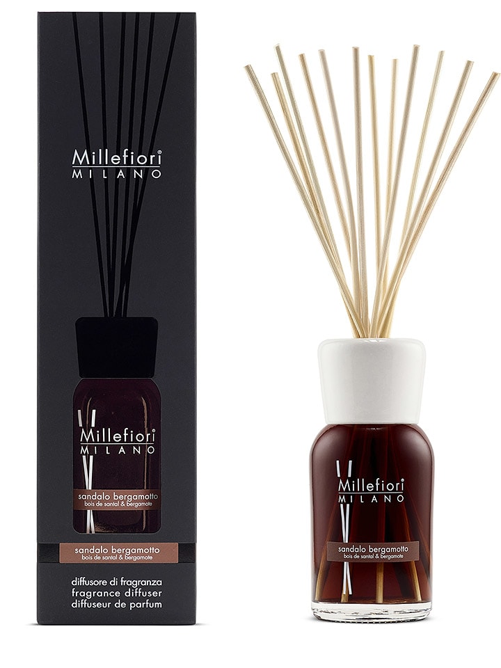 Millefiori Millefiori Natural Sandalo Bergamotto 500 ml dyfuzor zapachowy z napełnieniem