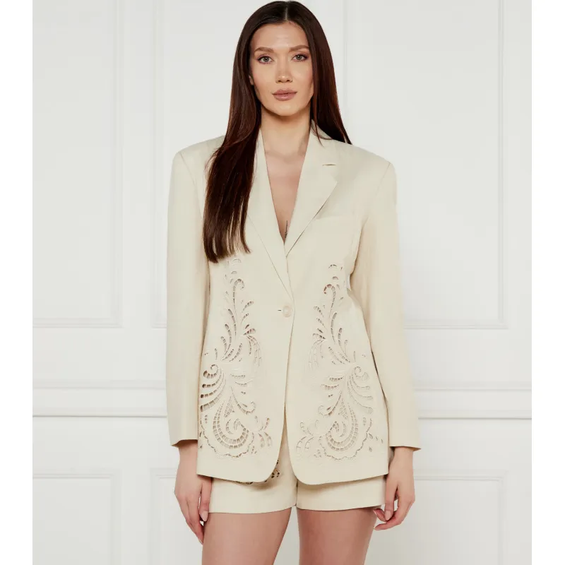 TWINSET Lniana marynarka Regular Fit