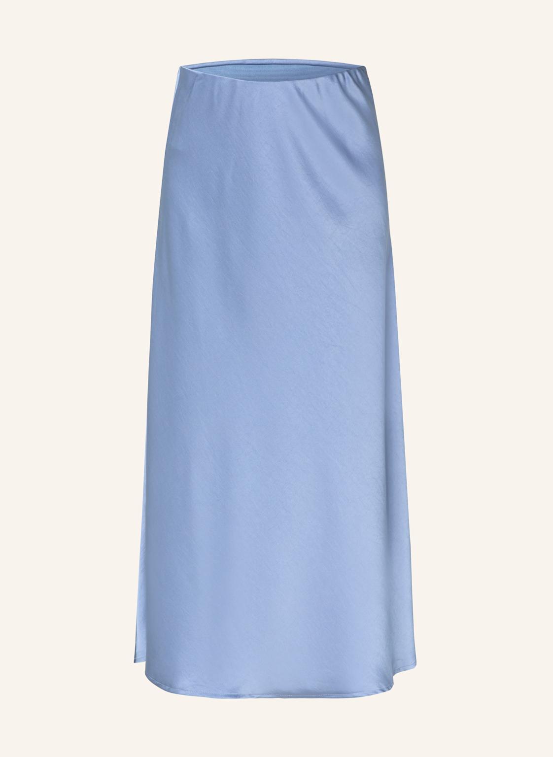 Neo Noir Spódnica Satynowa Bovary blau