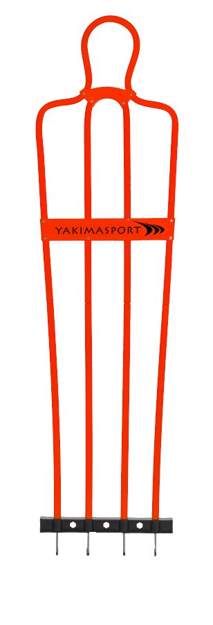 Mur piłkarski AirFlow, 180cm, Pasywny obrońca Czerwony