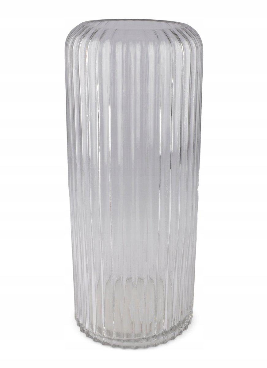 WAZON RAFF szklany przezroczysty wys. 36cm