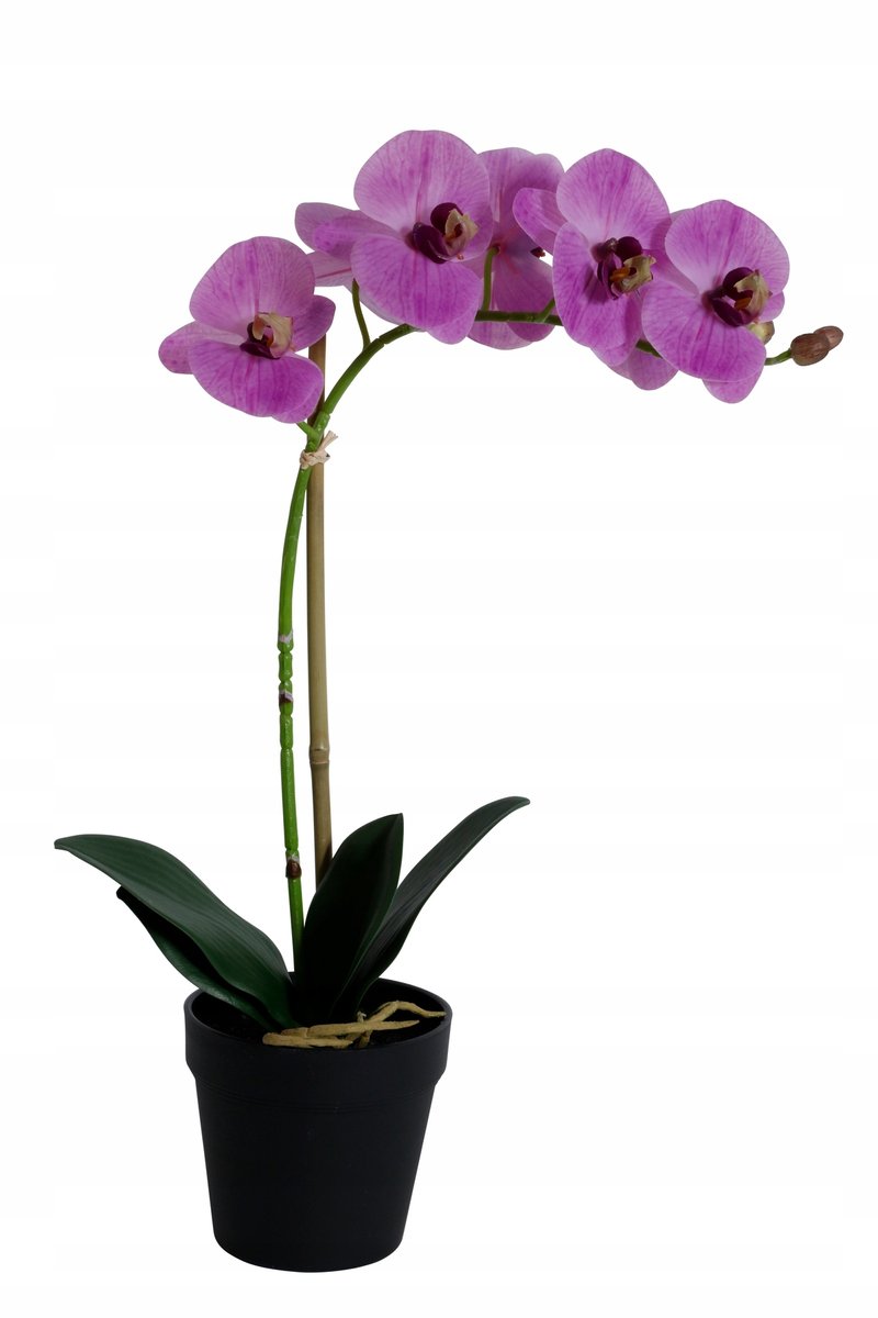 SZTUCZNY KWIAT STORCZYK orchidea różowa REALISTYCZNA IMITACJA wys. 50cm