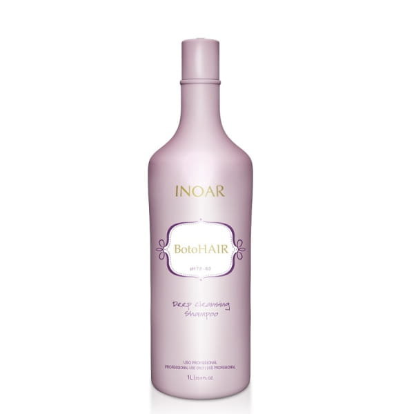 Inoar Botohair, Szampon Do Zabiegu Termicznej Odbudowy Włosów, 1000ml