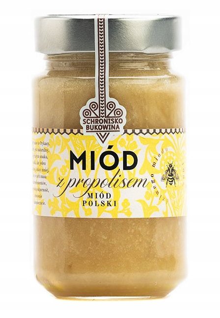 Mi��d z propolisem 315 gram��w Schronisko Bukowina