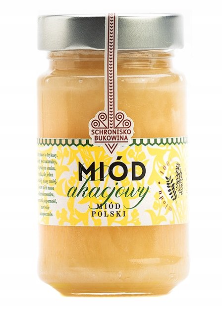 Mi��d akacjowy 240ml/310g - Schronisko Bukowina