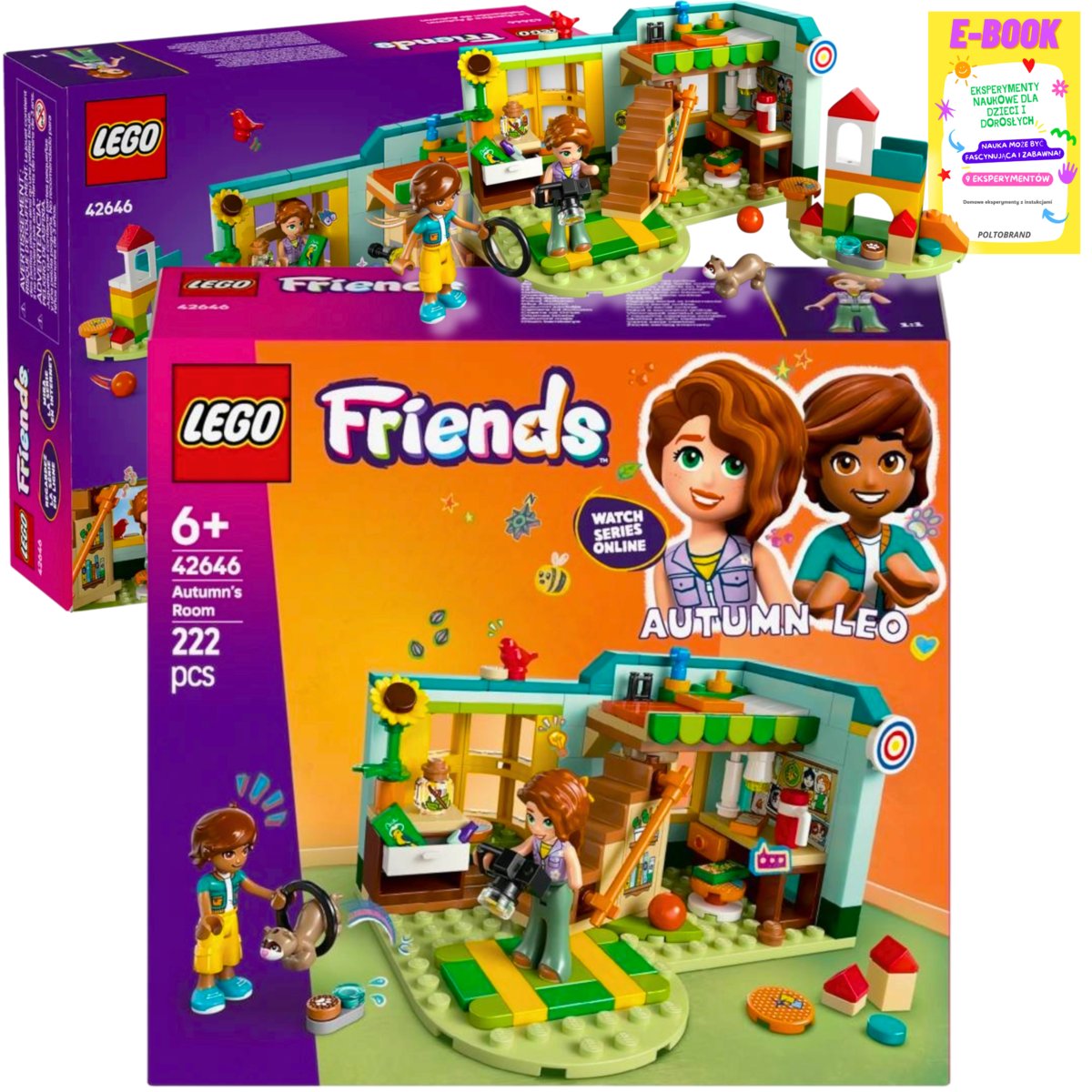 LEGO NOWOŚCI: LEGO FRIENDS Pokój Autumn 42646 KLOCKI PREZENT + EBOOK