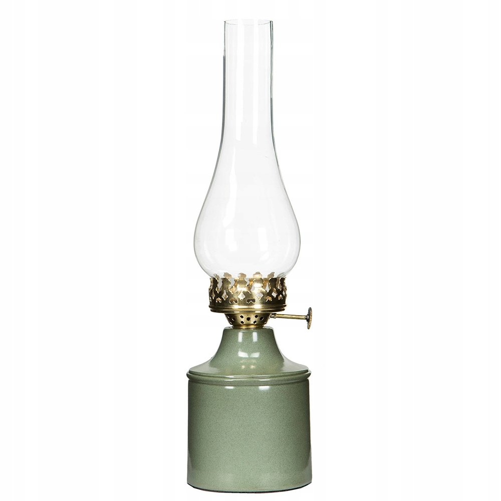 ŚWIECZNIK tealight OLJA zielony wys. 34cm