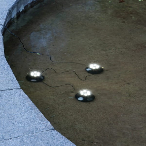 Dekoracja ogrodowa Led solarna Lampy podwodne