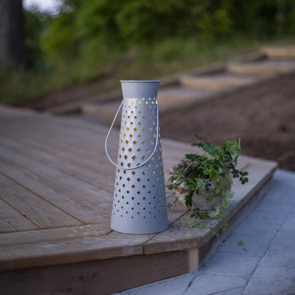 Lampion ogrodowy Led solarny Romby