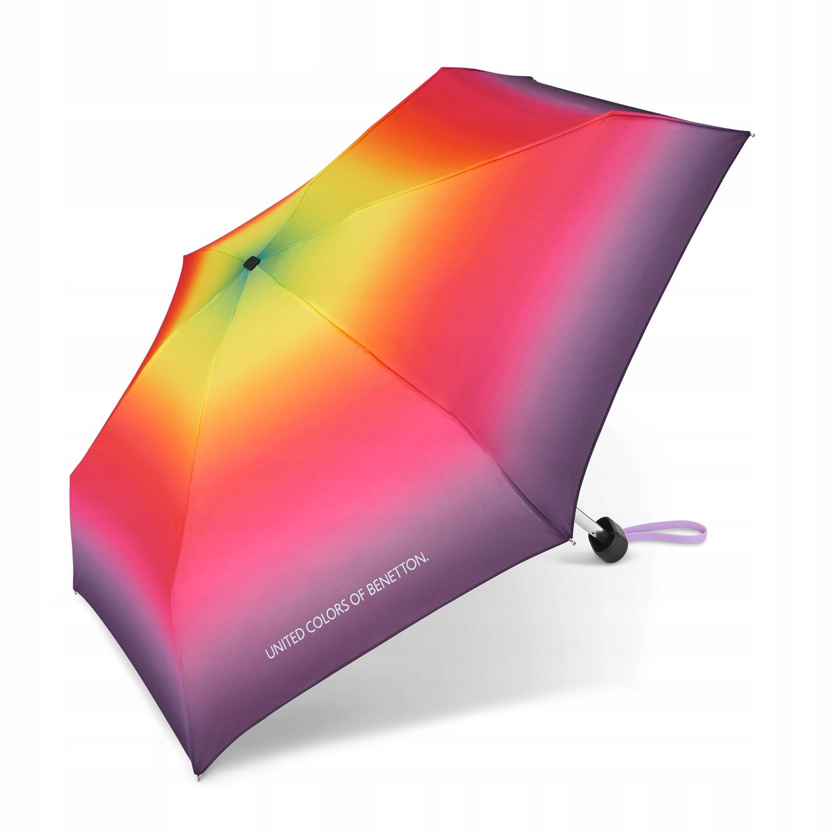 PARASOL PARASOLKA DAMSKA MĘSKA BENETTON ULTRA MINI POKROWIEC