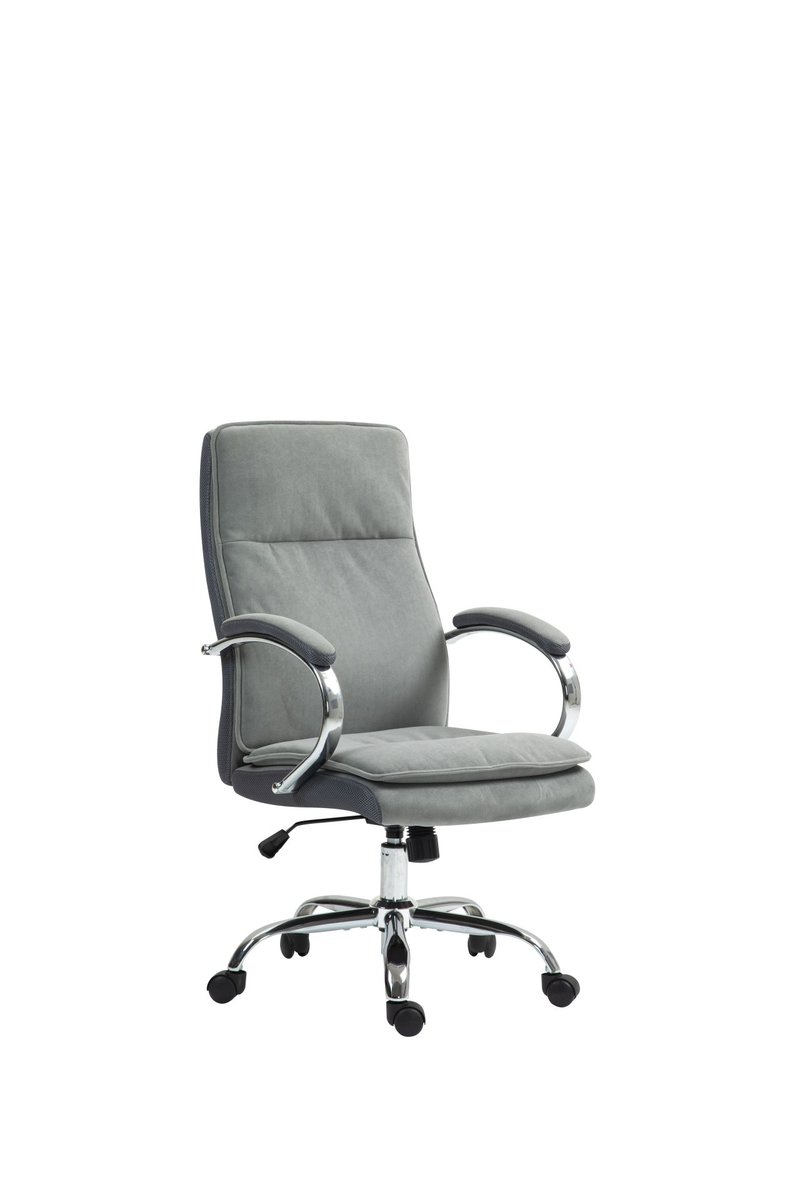 Fotel obrotowy do biura COMFI szary