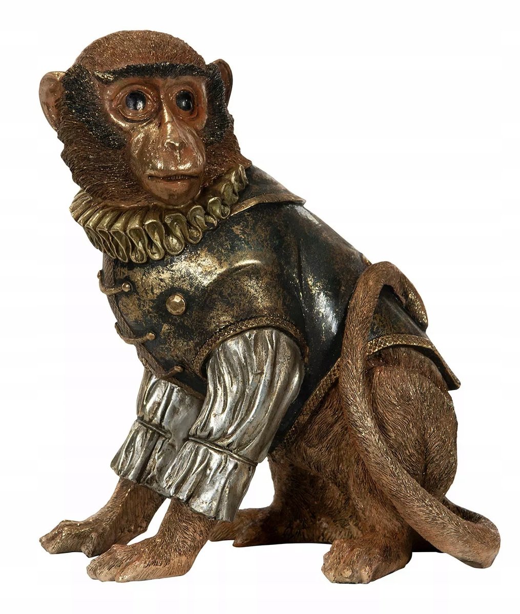 FIGURKA MAŁPA kapucynka dekoracyjna ozdoba dekoracja prezent na półkę