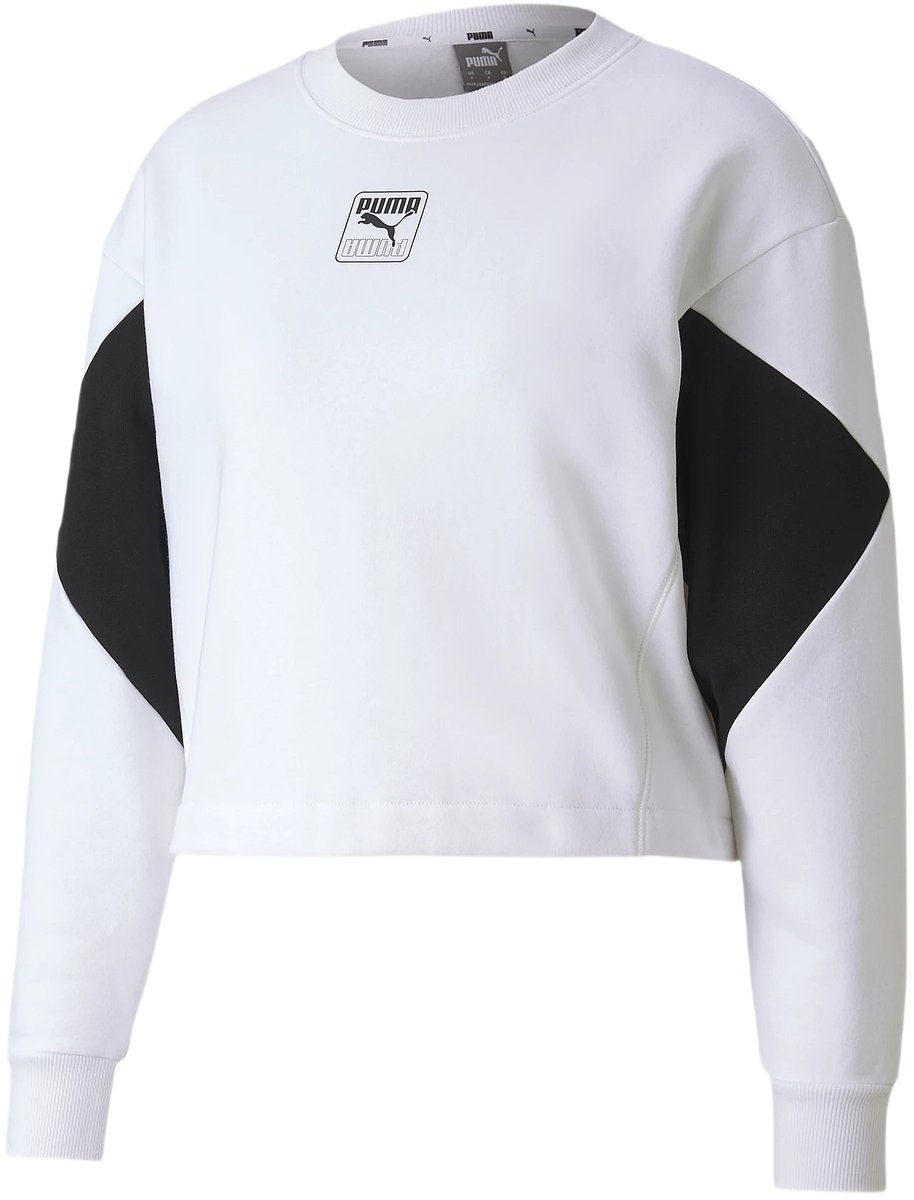 Bluza damska sportowa Puma Rebel Crew r.M biała