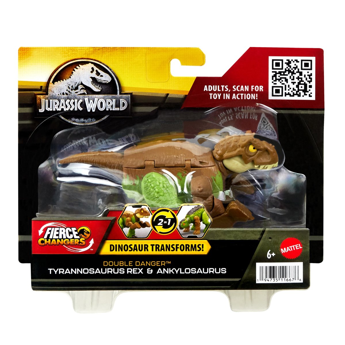 Jurassic World Dinosaur Transforming Toy, 11 Step