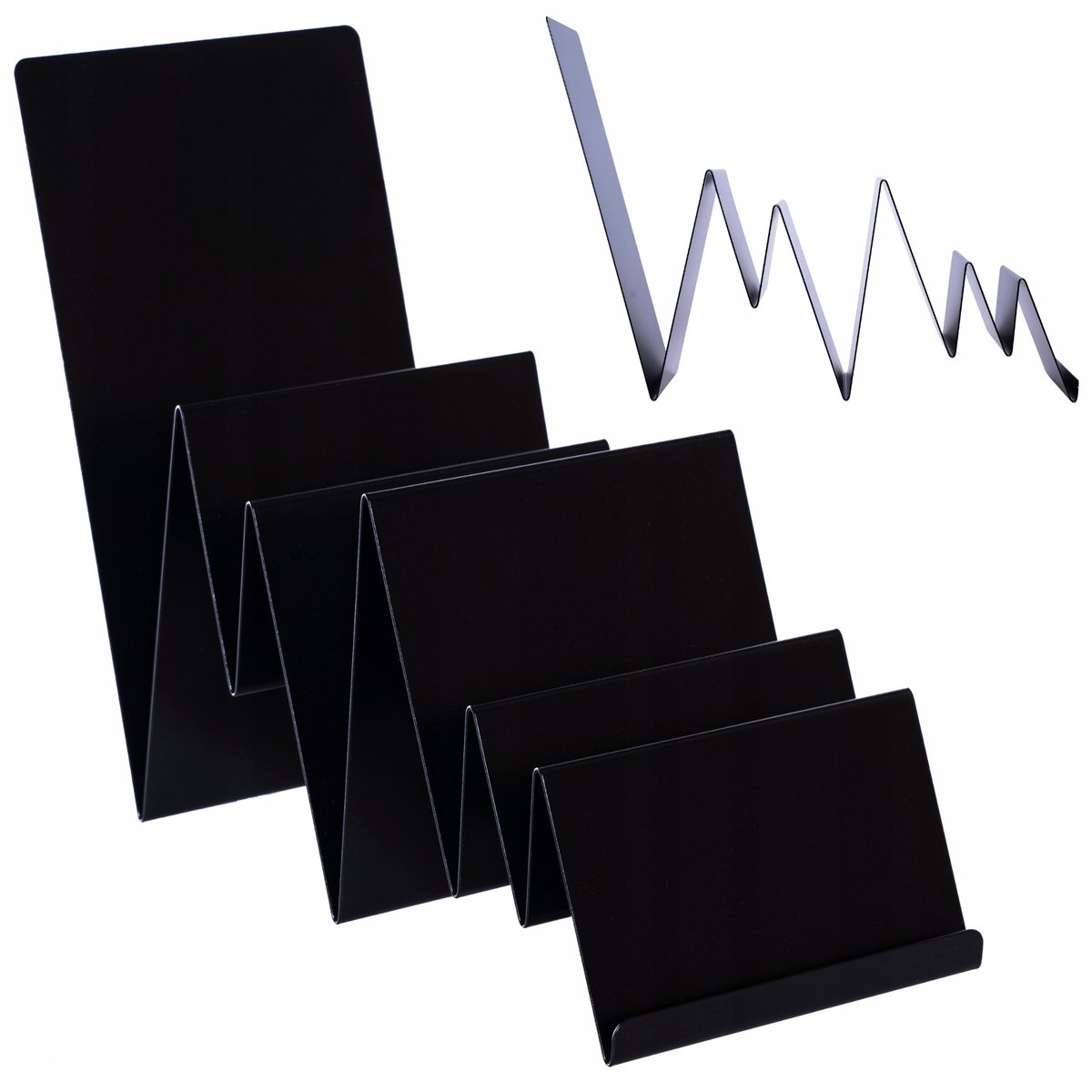 Organizer na Biurko Metalowy FoldArt PREMIUM 290 x 210 mm Czarny