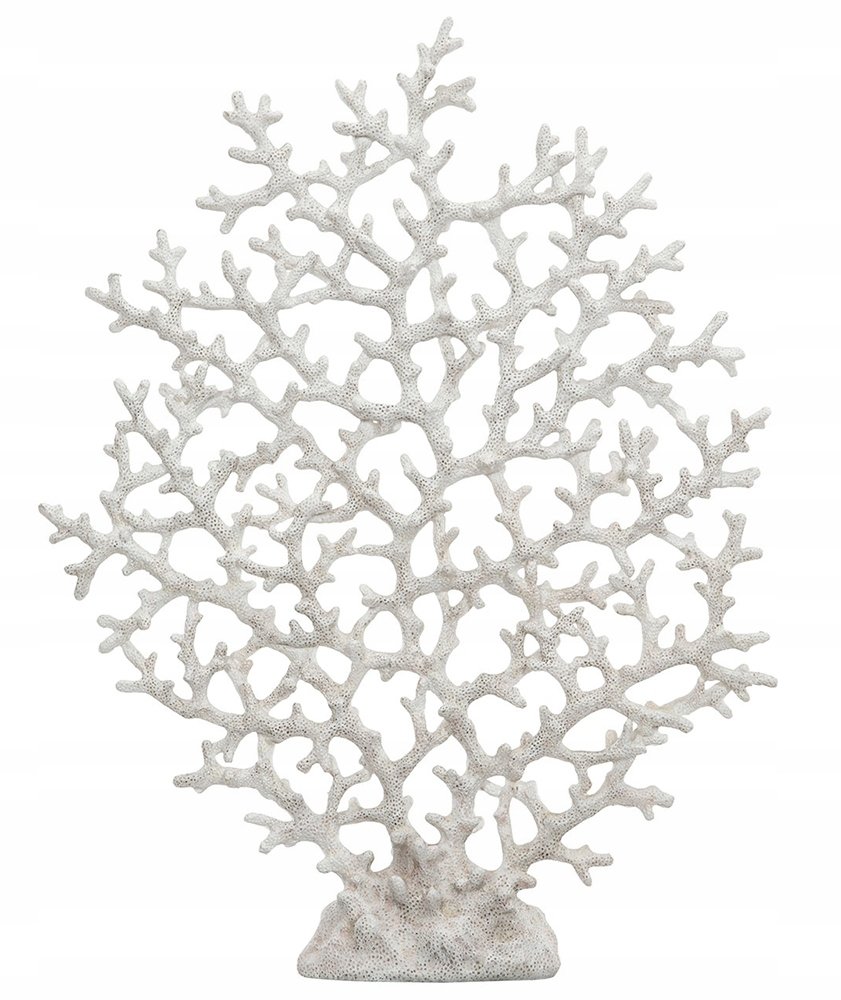 FIGURKA RAFA KORALOWA koralowiec biały wys. 46cm
