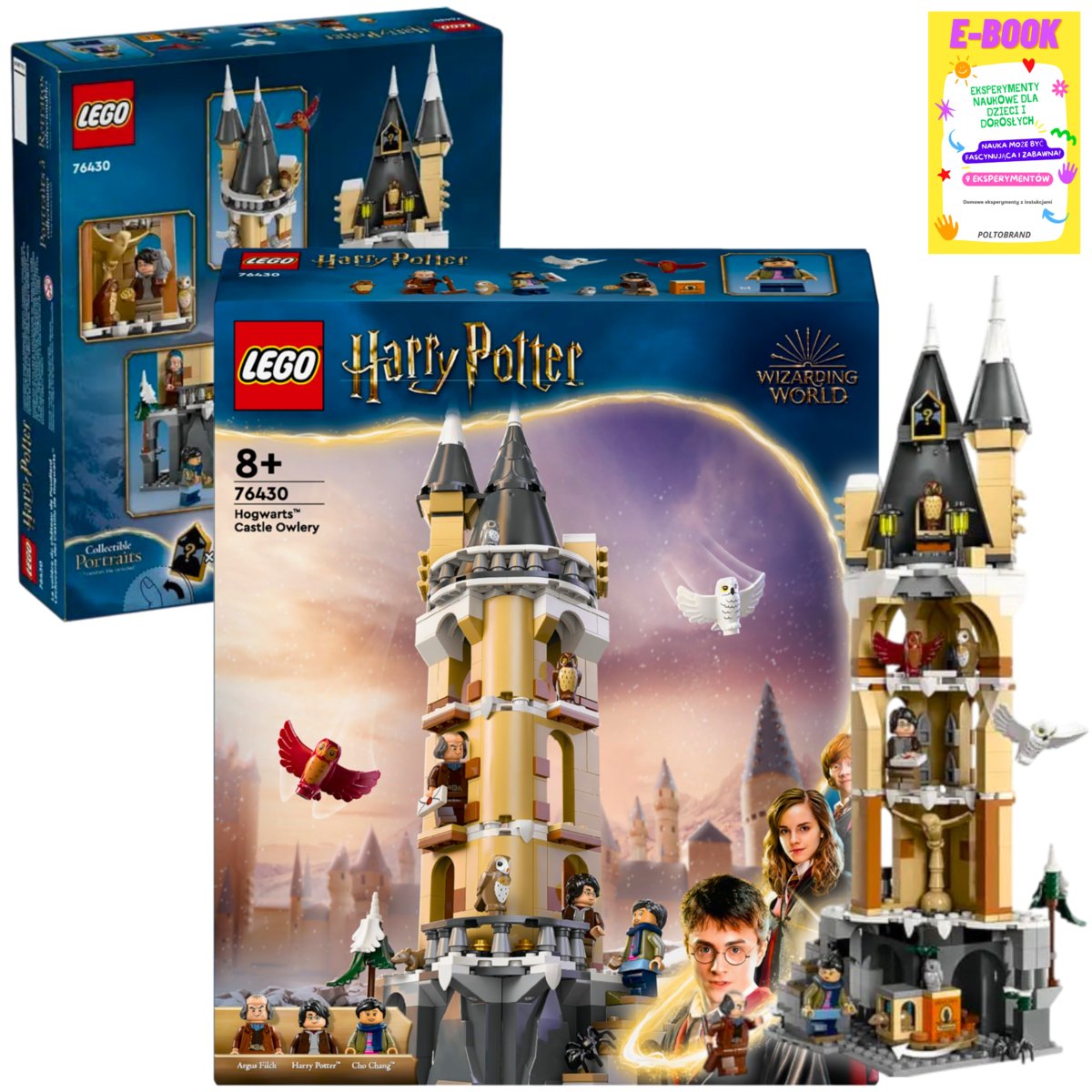 LEGO HARYY POTTER - Sowiarnia w Hogwarcie (76430) KLOCKI PREZENT + EBOOK