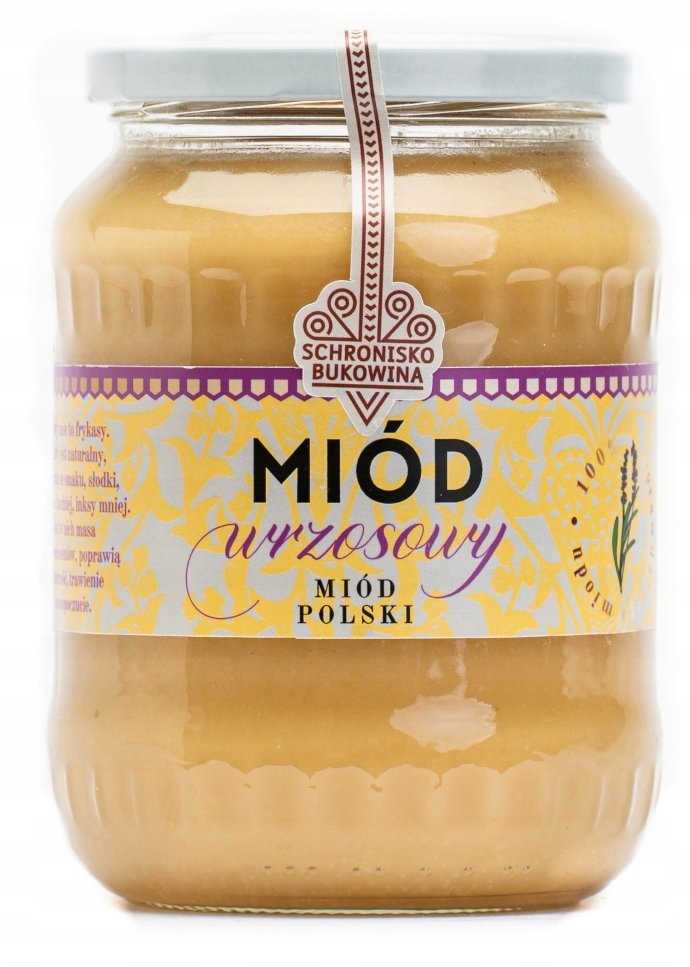 Mi��d wrzosowy 700 ml/1kg + badanie pa��stwowe pewny
