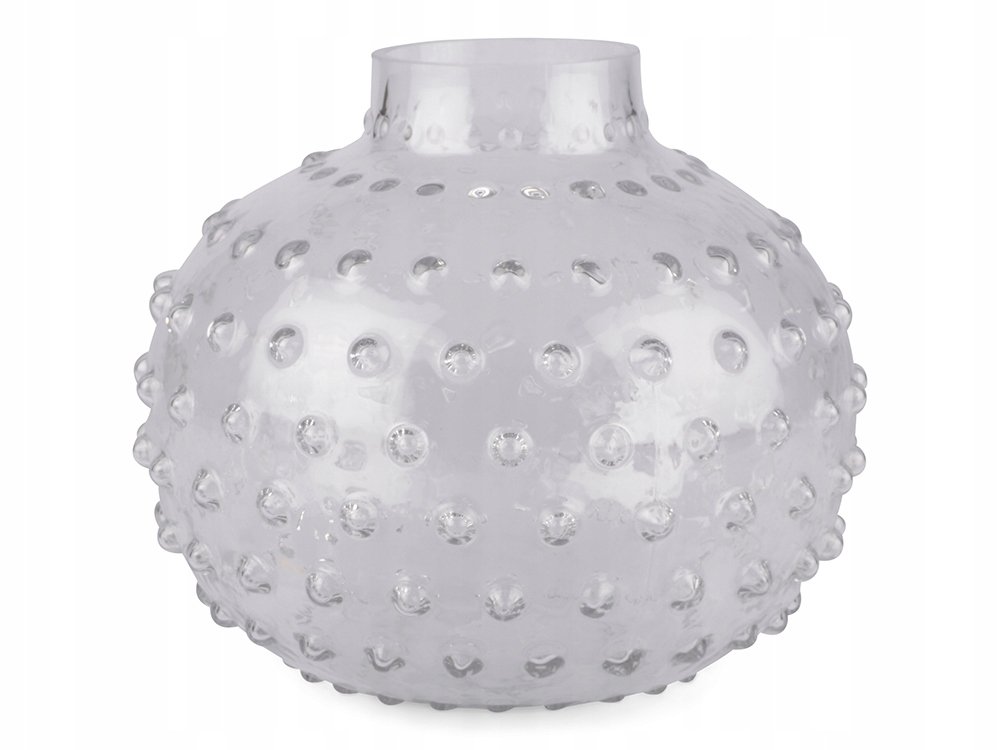 WAZON do salonu SZKLANY przezroczysty wys. 22cm
