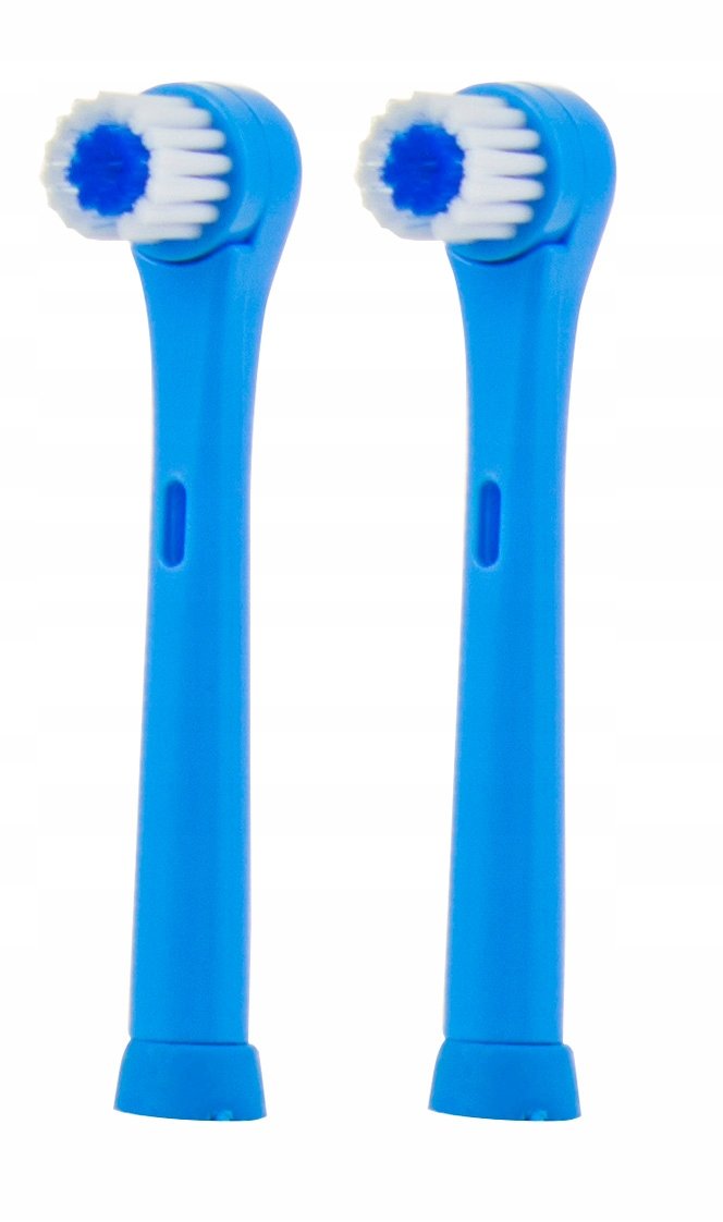 KOŃCÓWKI DO SZCZOTECZKI ELEKTRYCZNEJ GŁÓWKI Psi Patrol Chase 2 szt ZESTAW