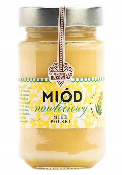 Schronisko Bukowina Mi��d naw��ociowy 240 ml/315g polski naturalny