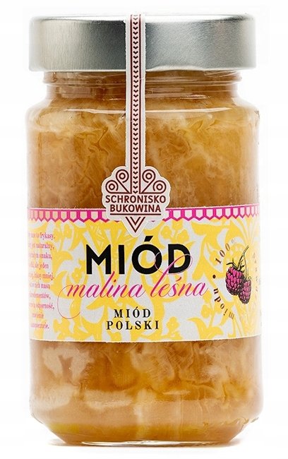 Mi��d malina le��na 240 ml/315g Schronisko Bukowina