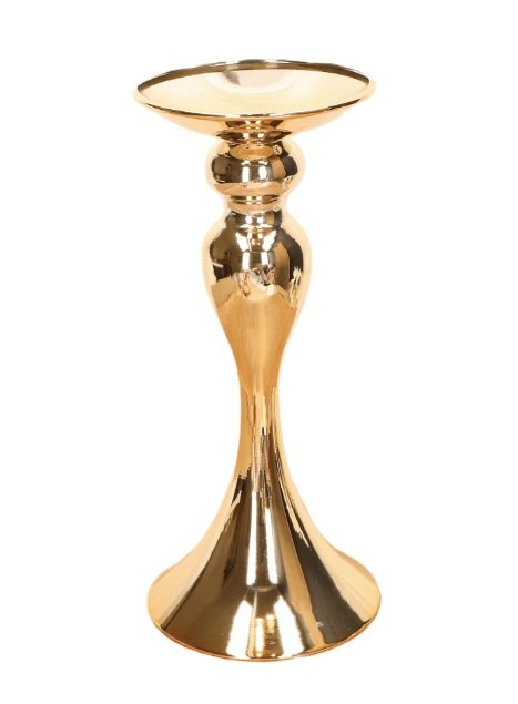 SUBTELNY ZŁOTY ŚWIECZNIK