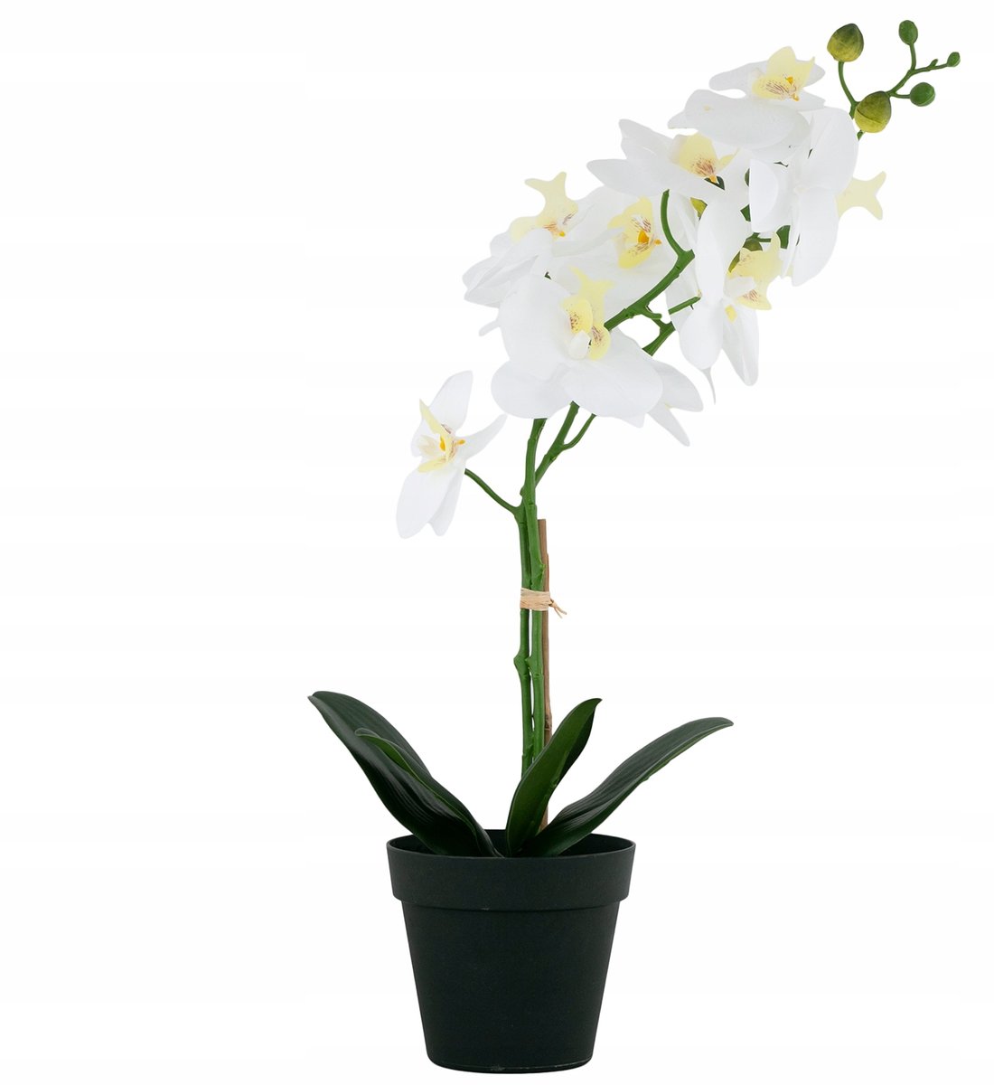 SZTUCZNY KWIAT STORCZYK biały wys. 52cm