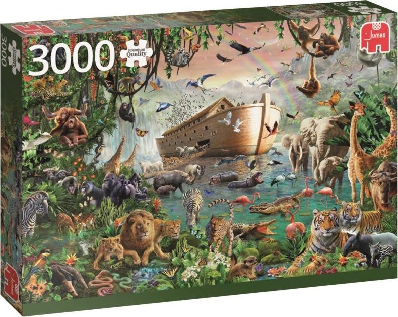 Jumbo Jumbo Premium Collection Die Arche Noah 3000 Teile Puzzle 82014