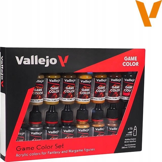 Vallejo Vallejo: 72.189 - Game Color - Leather & Metal 8x18 ml