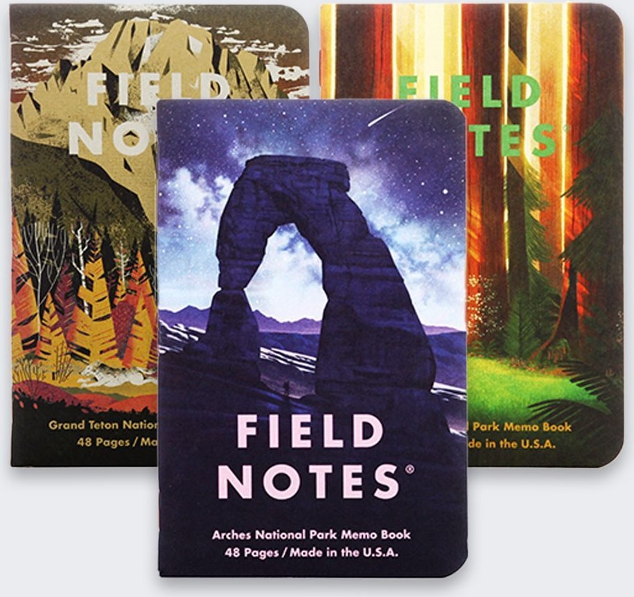 Grand Notes Field Notes Parki Narodowe USA Grand Teton