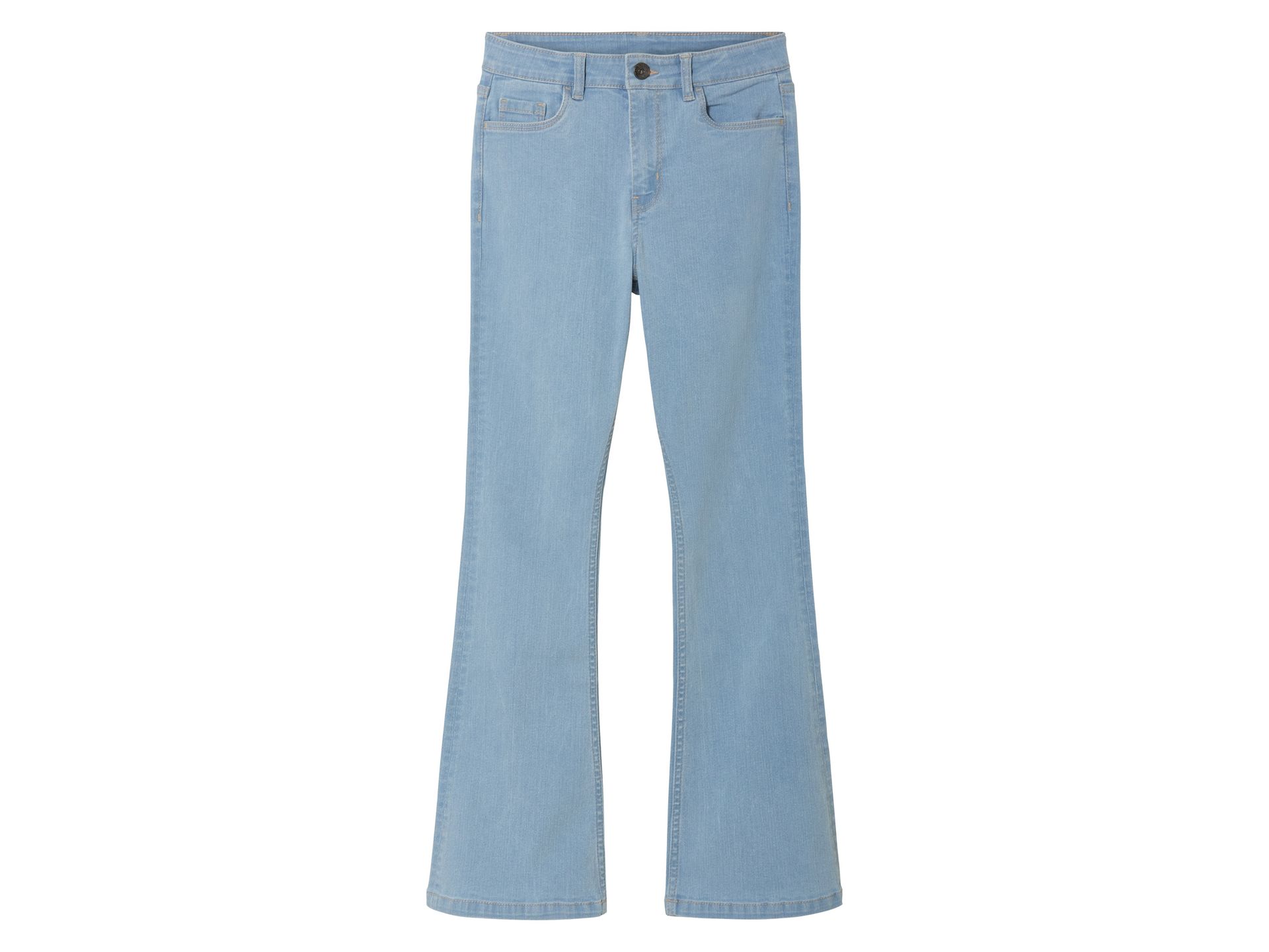 pepperts!® Jeansy dziewczęce z bawełną, Flare Fit (Jasnoniebieski, 158)