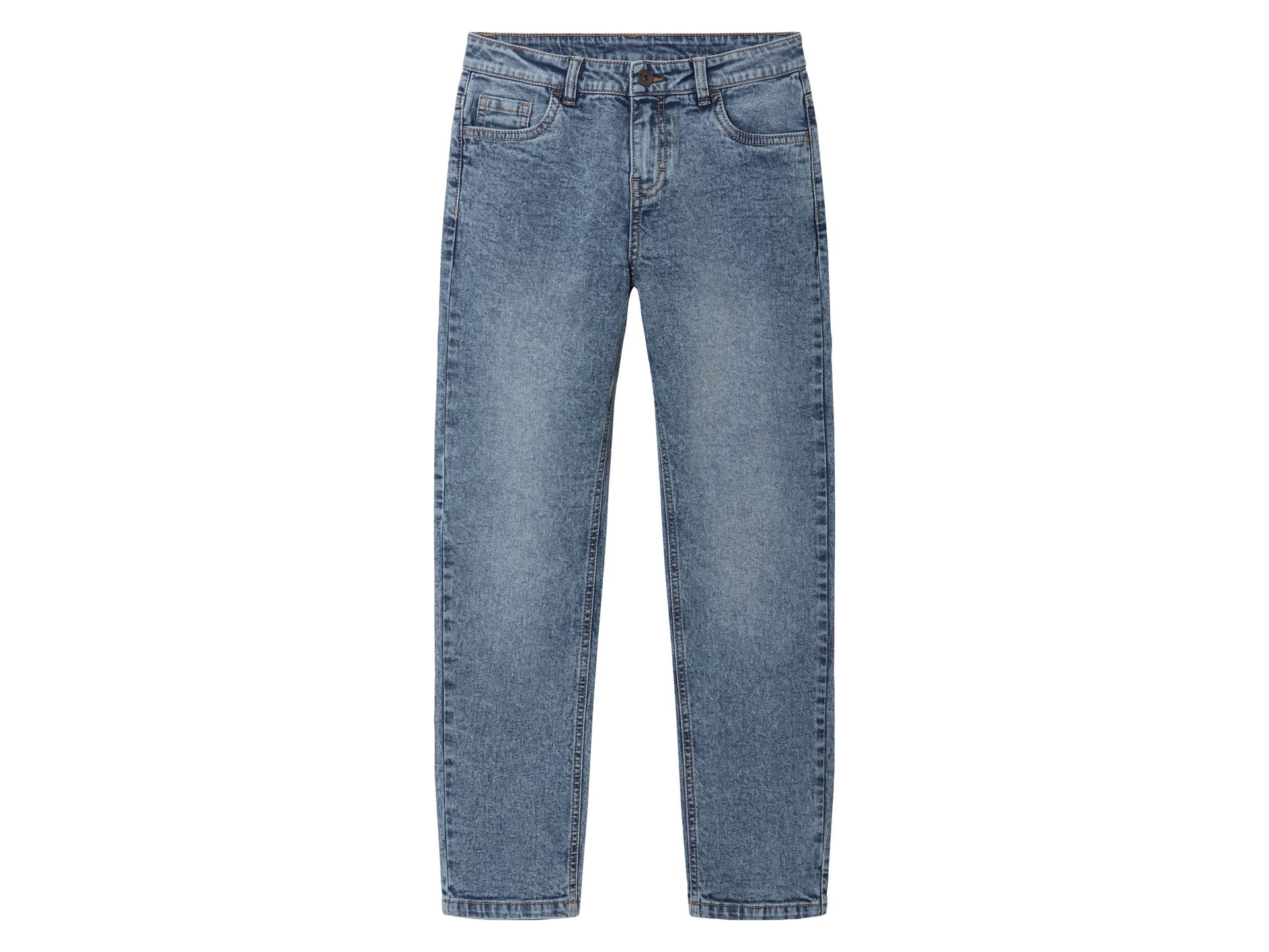 pepperts!® Jeansy chłopięce z bawełny, Slim Fit (Jasnoniebieski, 158)