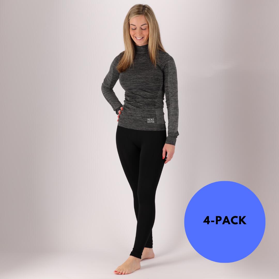 Legginsy termiczne damskie 4 szt.
