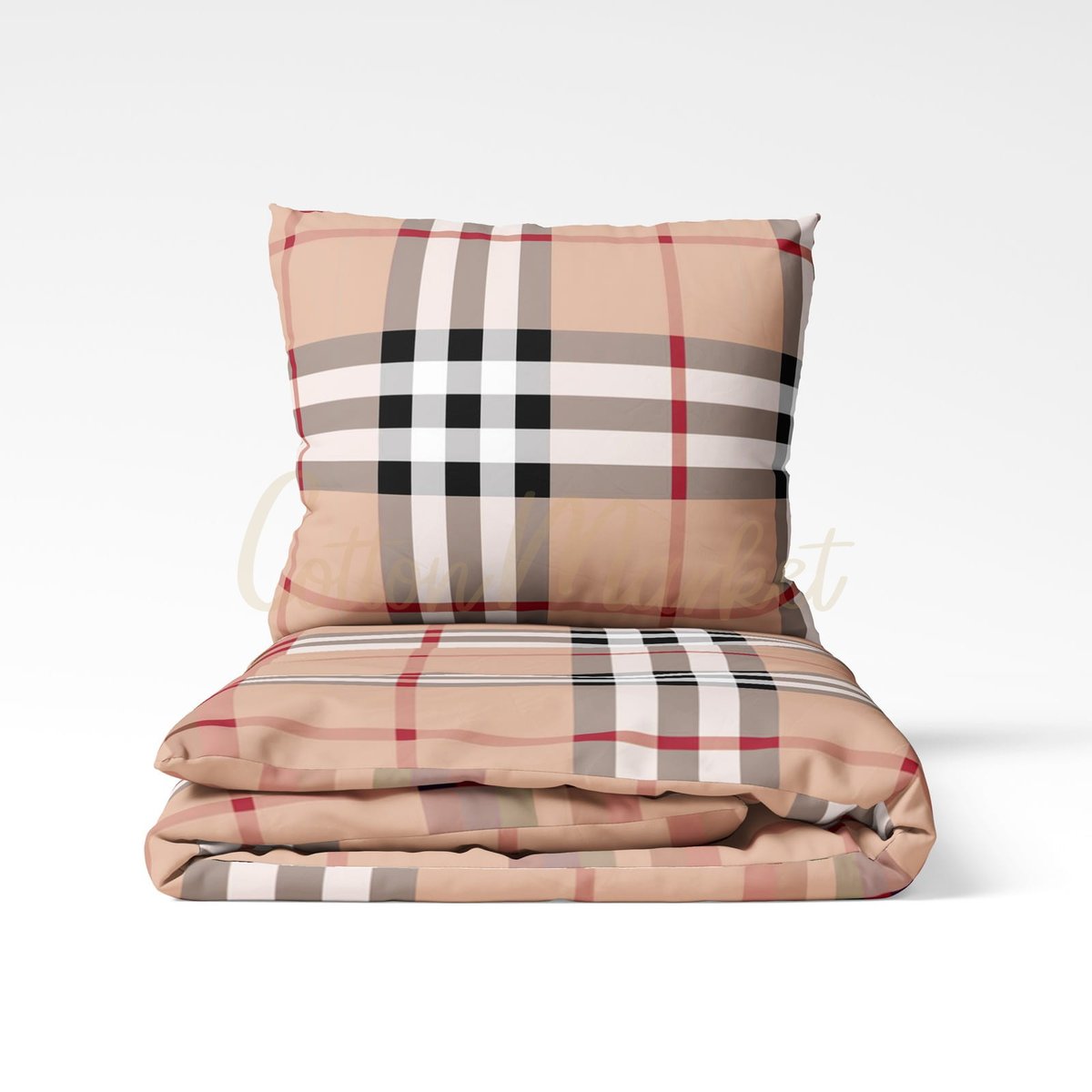 Pościel 3D Bawełniana 200X200 Burber