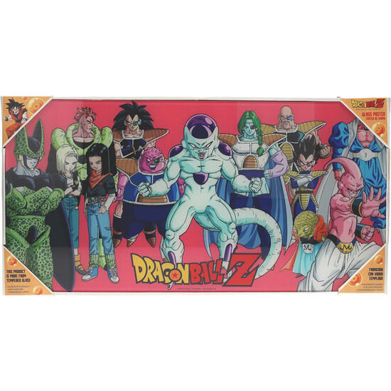 POSTER CRISTAL VILLANOS DRAGON BALL