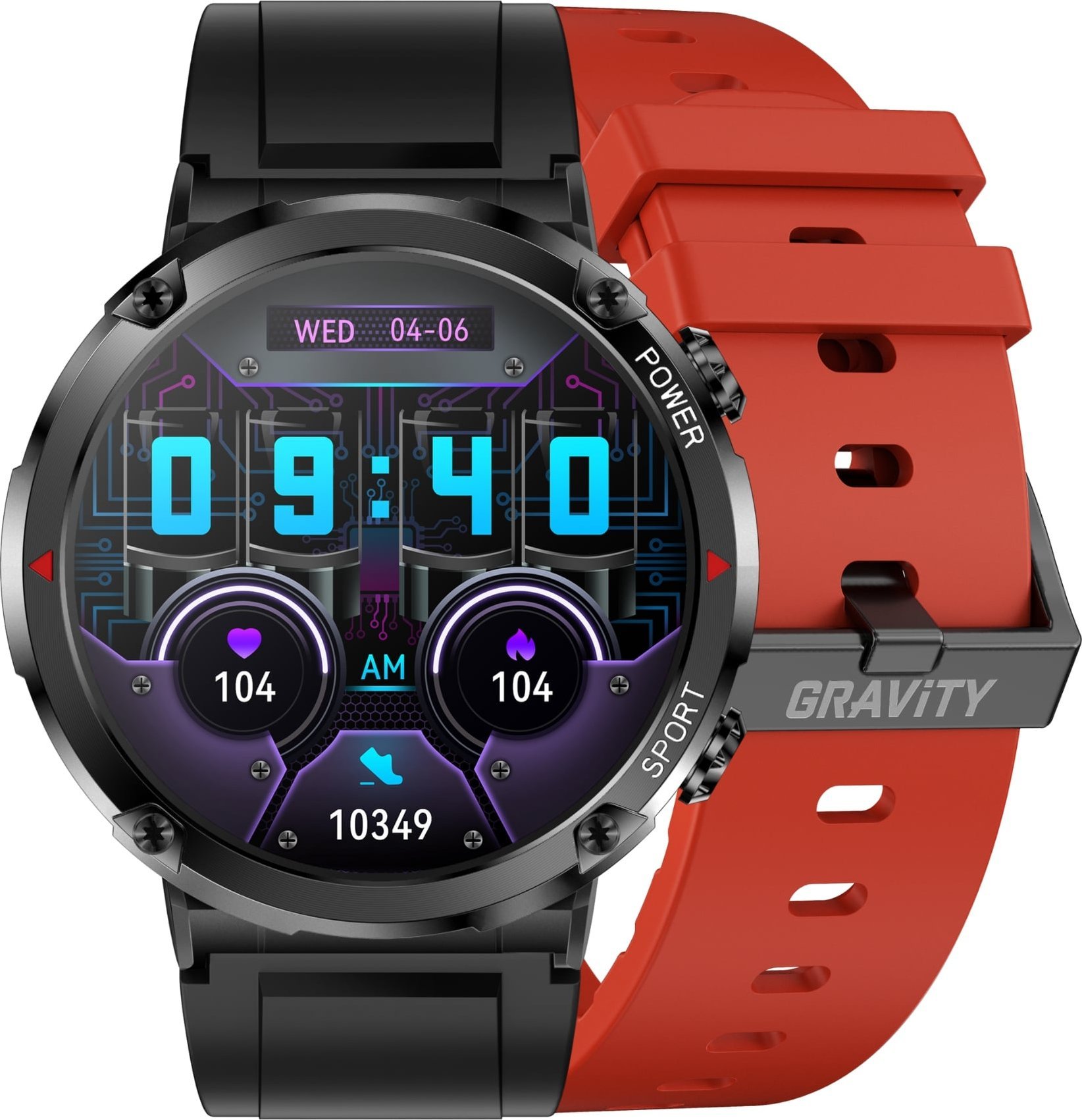 Gravity GT21-6 BK/RD/BK