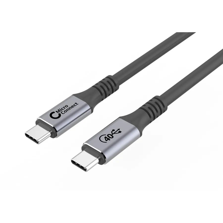 Microconnect USB4CC3 kabel USB USB4 Gen 3x2 3 m USB C Czarny