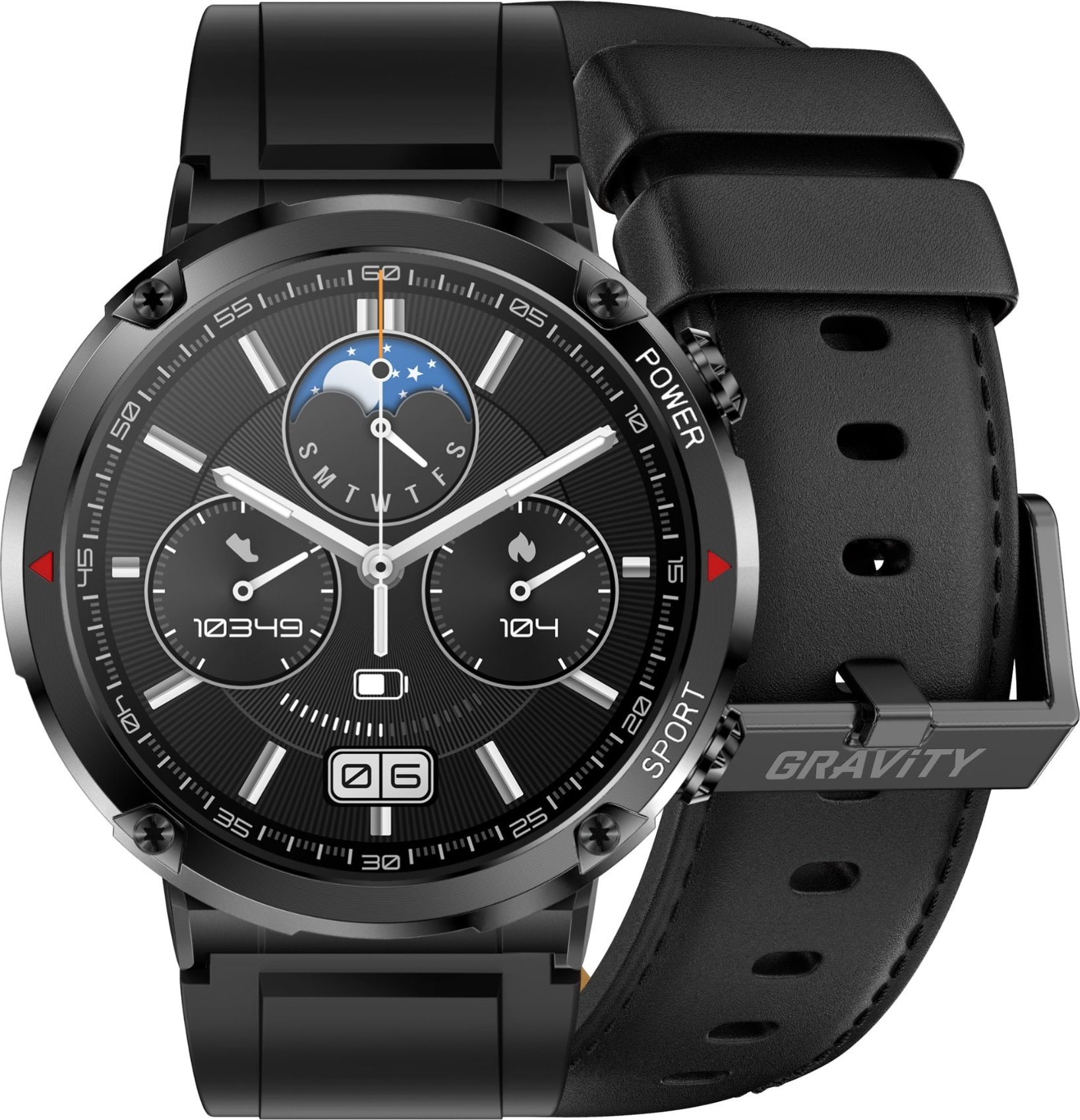 Gravity GT21-3 BK/BK LEATHER / BK