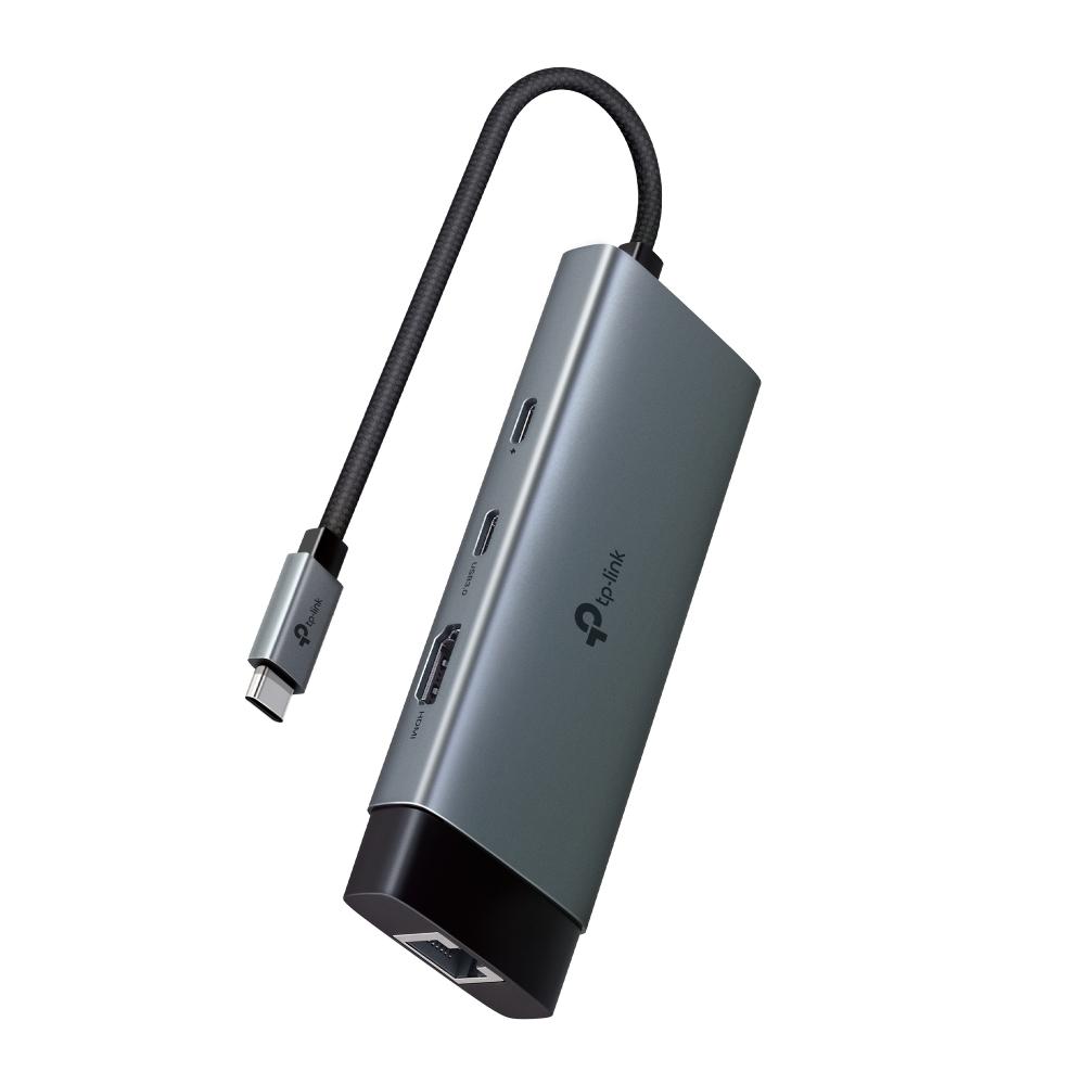 TP-Link UH6120C USB-C hub 6v1 (2xUSB3.2Gen1,1xUSB-C3.2Gen1, 1xGbE, 1xHDMI, PD 100W)