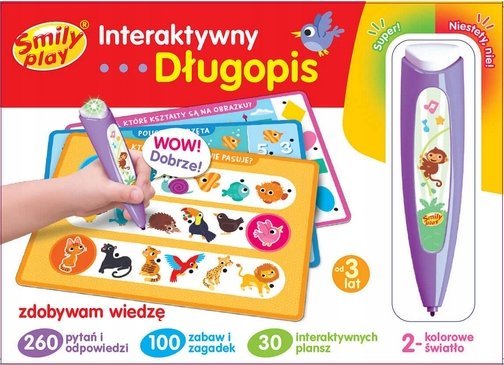 S.CENA INTERAKTYWNY DŁUGOPIS ZDOBYWAM WIEDZĘ