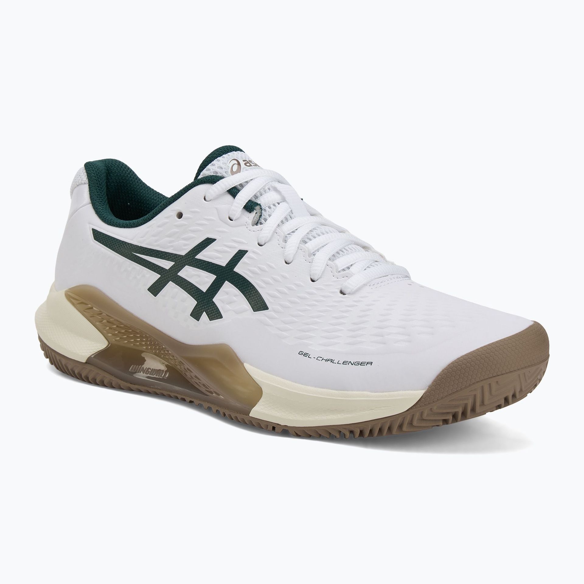 Buty do tenisa męskie ASICS Gel-Challenger 14 Clay white/saxon green WYSYŁKA W 24H 30 DNI NA ZWROT