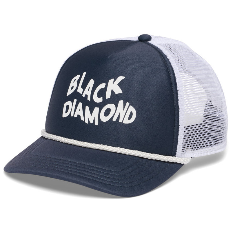 Bejsbolówka Black Diamond Flat Bill Trucker Hat Kolor: ciemnoniebieski