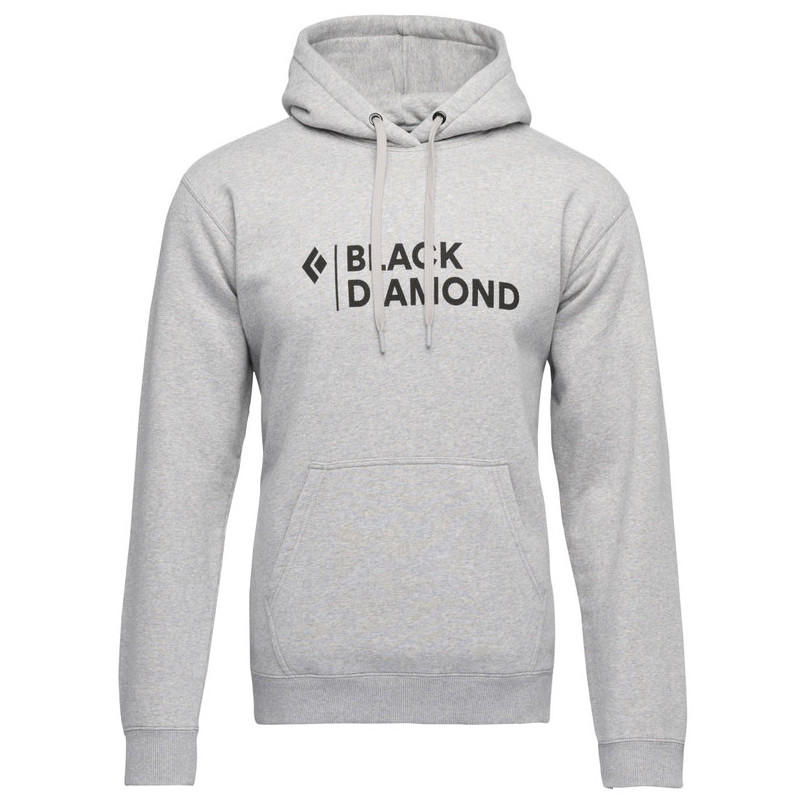 Męska bluza Black Diamond M Mini Stacked Po Hoody Rozmiar: L / Kolor: szary